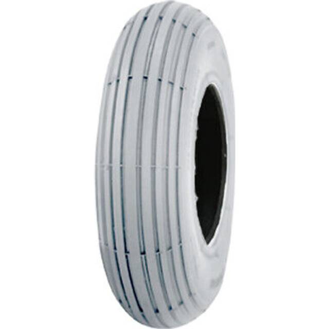 200x50 Mobility Scooter tyre, grey ribbed tire non marking wheelchair pumped new