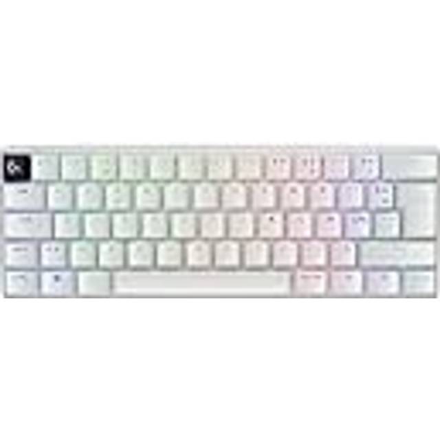 Logitech G PRO X 60 - Trådlöst speltangentbord in Vit, Français (Azerty)