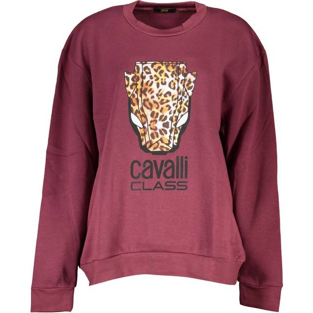 Purple Cotton Sweater - L