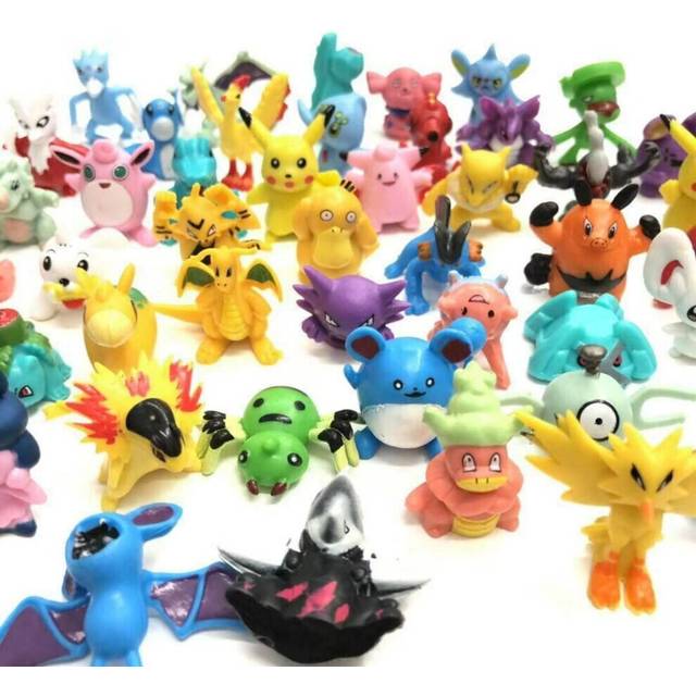 (144pcs Mini PVC Action Figures) 24Pcs Pokemon 2023 Advent Calendar 24 Days Xmas Countdown Gifts