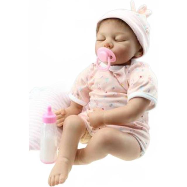 50cm Reborn Baby Dolls Docka Barn Leksaker NyfÃ¶dd Doll Girl Gift
