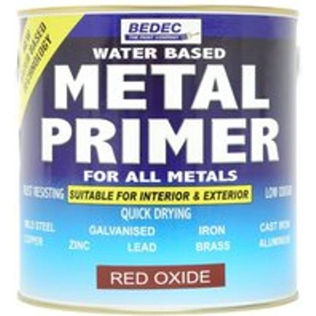 Bedec All Metals Primer - Red Oxide Paint - 5 Litre
