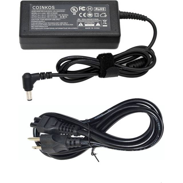 (a-with one Cable) Laptop Battery Power Adapter Charger For Toshiba Satellite L55D L55t L45 L55  L70 L75 L40  A500-15M P300-16A 65W AC DC Chargers