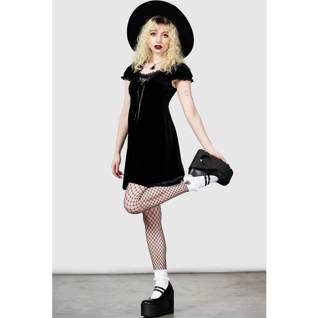KILLSTAR Heather Babydoll Kleid Schwarz S