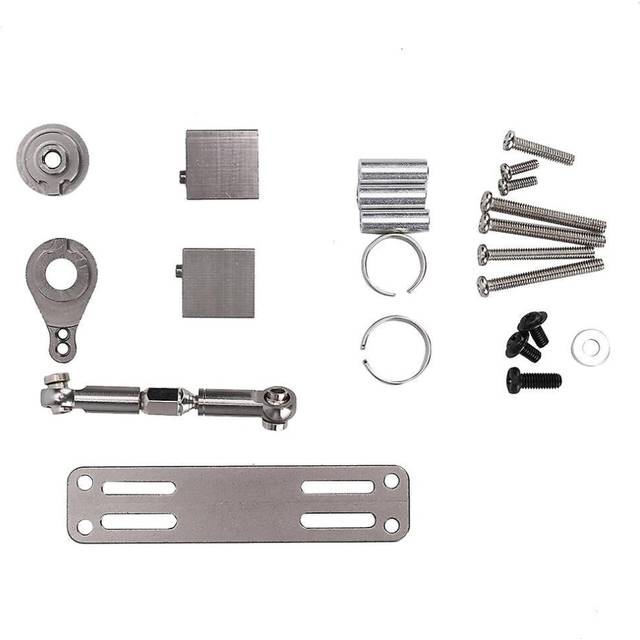 25t Steering Gear Modification Mount Set Fit For Wpl C14 C24 B14 B24 B16 17g 9g Model Cartitanium For Wpl1696t