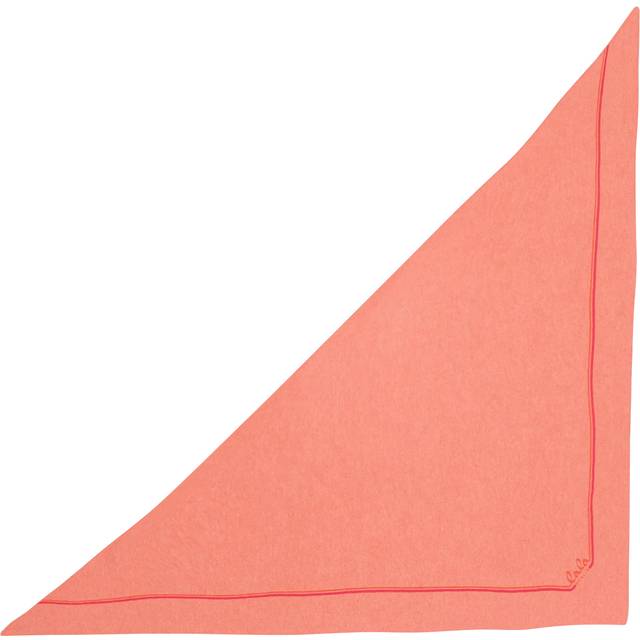 Lala Berlin Halsduk - 65x30 cm - Triangel Solid XS - Papaya - Lala Berlin - One Size - Halsduk