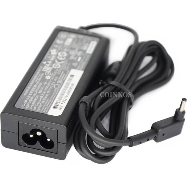 (a-Adapter and Cable) 45W Laptop Power Adapter for Acer Acer Switch Alpha SA5-271-57DS SA5-271-56HM AC Charger Notebook Power Supply 19V 2.37A 3.0mm
