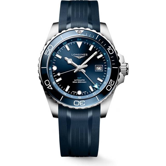 Hydroconquest 41mm Mens Watch Blue Rubber