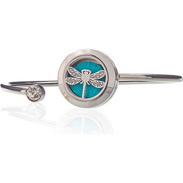 Aromatherapy Jewellery Crystal Bracelet - Dragonfly - 20mm