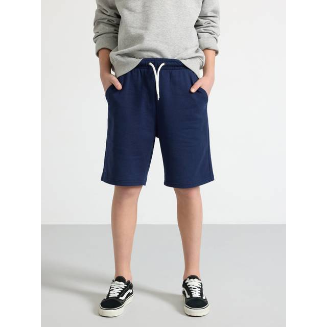 LINDEX Shorts Basic Jersey |Blå |128
