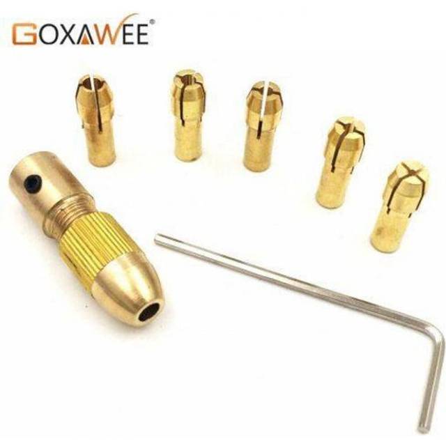 (Standard, 1) Mini Electric Drill Bit Brass Collet Micro Twist Chuck Tools Adapter Accessories