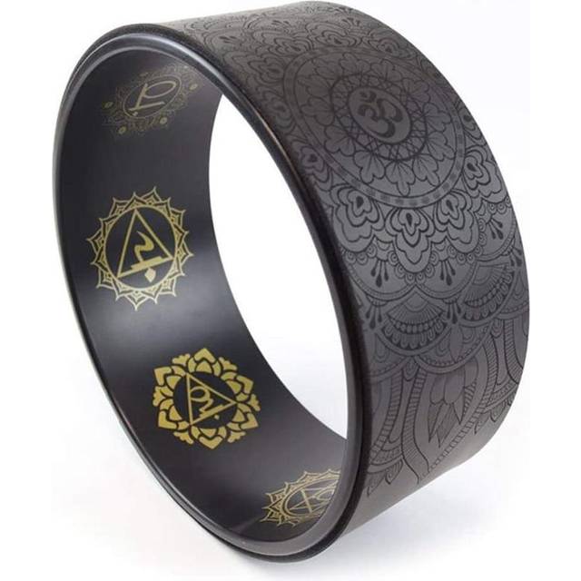 Mandala Pattern Massage Yoga Wheel Backbend Stretching Pilates Circle Yoga Props