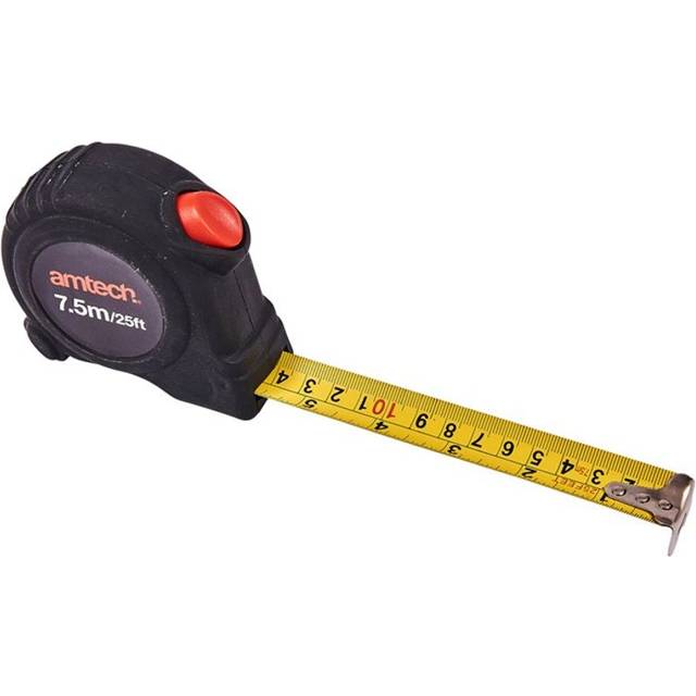 Amtech 7.5m X 25mm Self-locking Measuring Tape