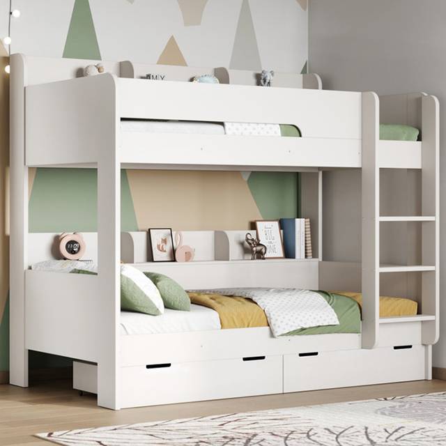 Flair Furniture Flair Eddie Storage Bunk White, White