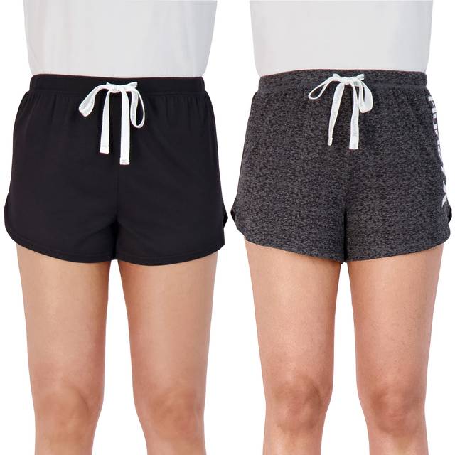 Hurley Pajama Shorts for Women  Hot Summer Shorts for Women Lounge Shorts  Fun Cute Comfy Sleep Shorts for Women 2-Pack