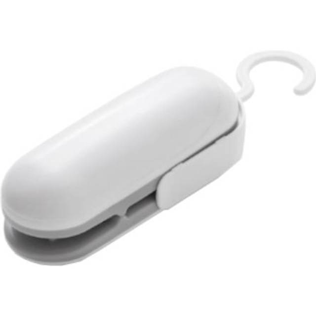 Mini Thermal Sealer Food Plastic Bag Hand Pressure Grey Vacuum Sealers