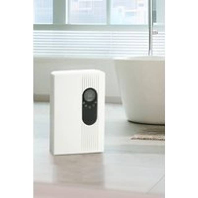 Remote Control Dehumidifier with Drain Hose - White - One Size