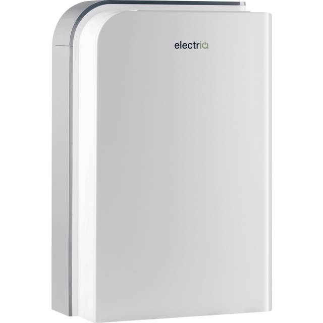 10L Smart Desiccant Dehumidifier with Heater | electriQ - White
