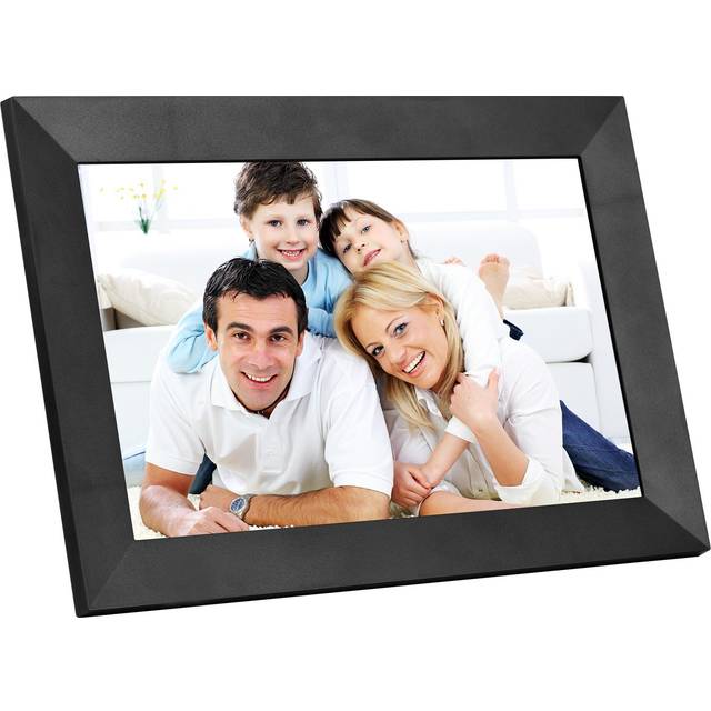 Andoer 10.1 Inch Smart WiFi Photo Frame Digital Picture Frame HD IPS Touch-screen 1280*800 Photo EU Plug