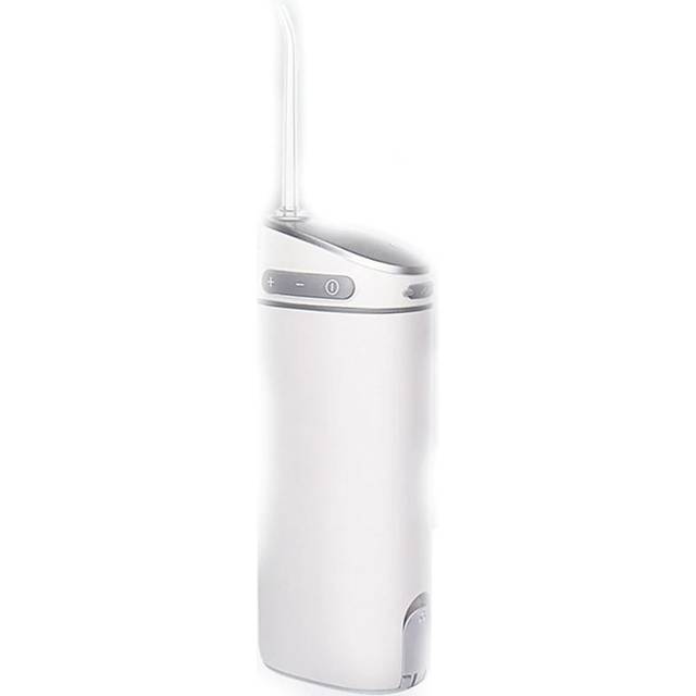 Batteri Oral Irrigator Vatten Tandrengörare Teleskopisk Bärbar Irrigator 10 lägen Justerbar Dental Jet Vattentråd som visas färg