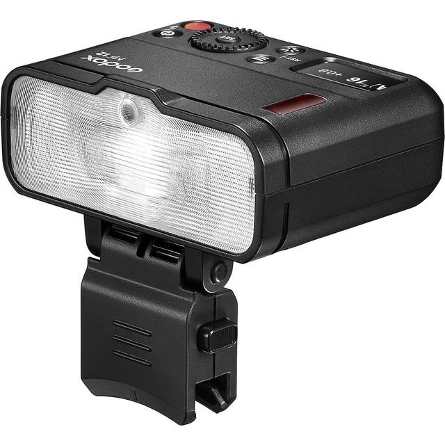 Godox MF12 Macro Flash 2.4G trådlös överföringskontroll Guidenummer 16 TTL M-läge med färgglad svart