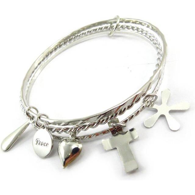 Les Trésors De Lily [J6336] - Designer bracelet 'Choréographie du Bonheur' silver silver