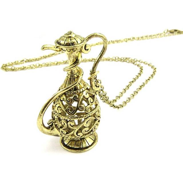 Les Trésors De Lily [L4260] - Designer necklace '1001 Nights' aged gold gold