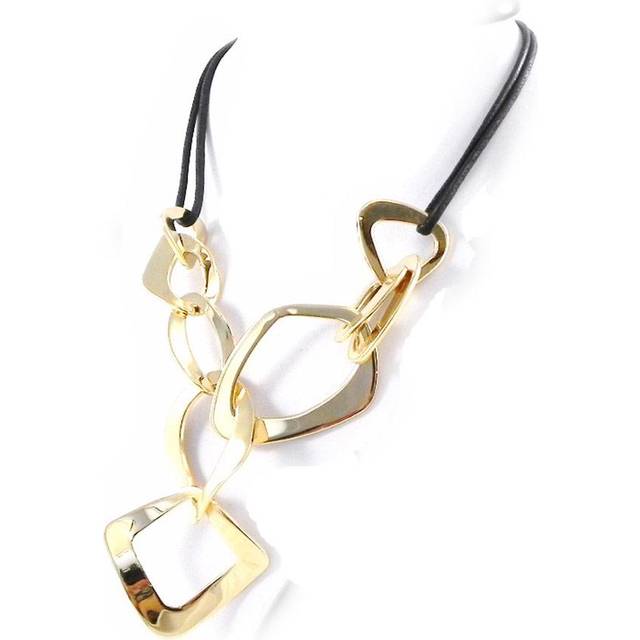 Altesse [G2235] - Guldpläterat halsband 'Calypso' gyllene