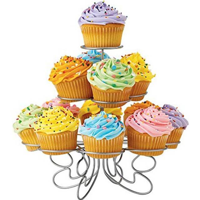 Wilton Cupcakes 'N More Small Cupcake Stand - Metal Dessert Stand