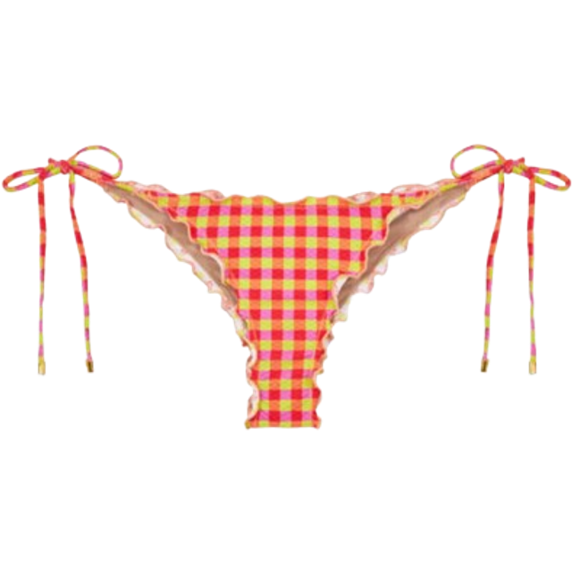 Pq Swim Lettuce Edge Tie Full Bottom