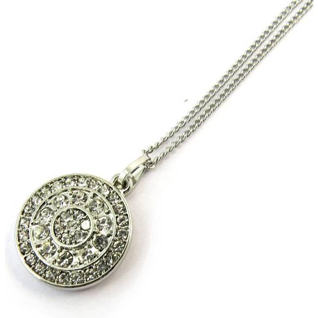 Les Trésors De Lily [N4097] - Designer necklace 'Sissi' white silver