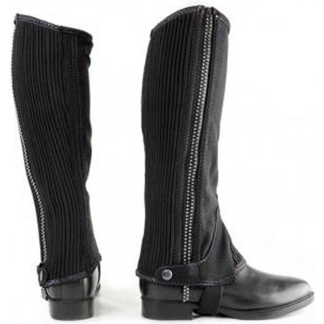 HyLAND Adults Amara Diamante Half Chaps XL svart