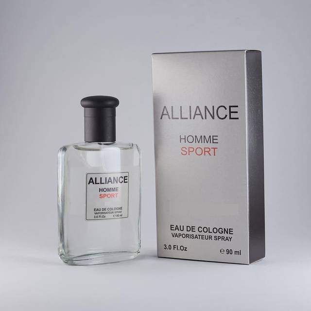 Alliance cologne for men, Homme Sport Eau de cologne pour Homme Natural Spray 90 ml 3.0 FL.OZ. 90 ml