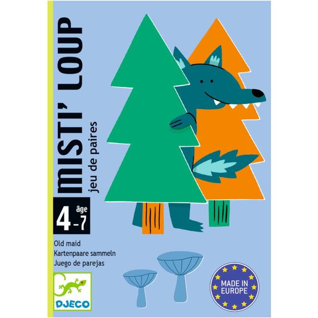 Djeco Kortspel - Misti'Loup - Djeco - One Size - Kortspel