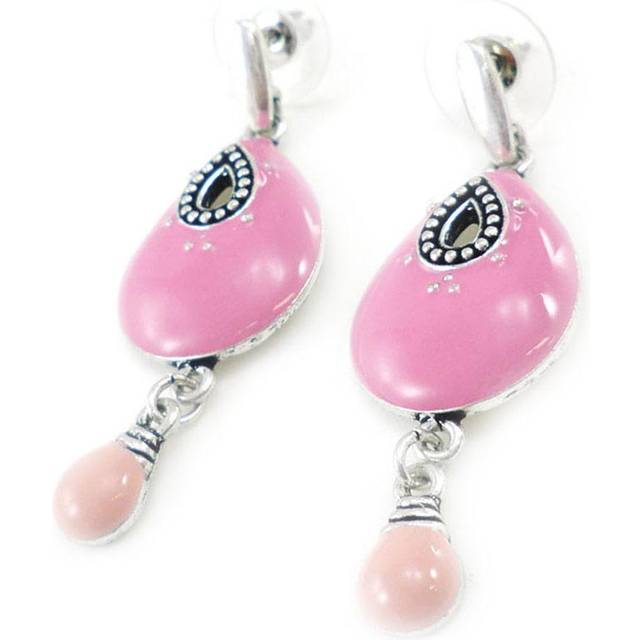 NOA [I9218] - Designer earrings 'Coloring' pink