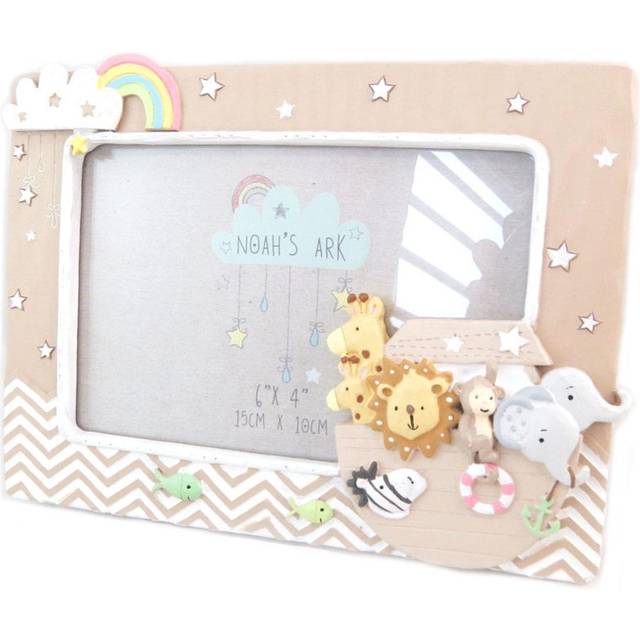 Les Trésors De Lily [P6241] - Photo Frame 'Noah's Ark' beige - 10x15 cm beige