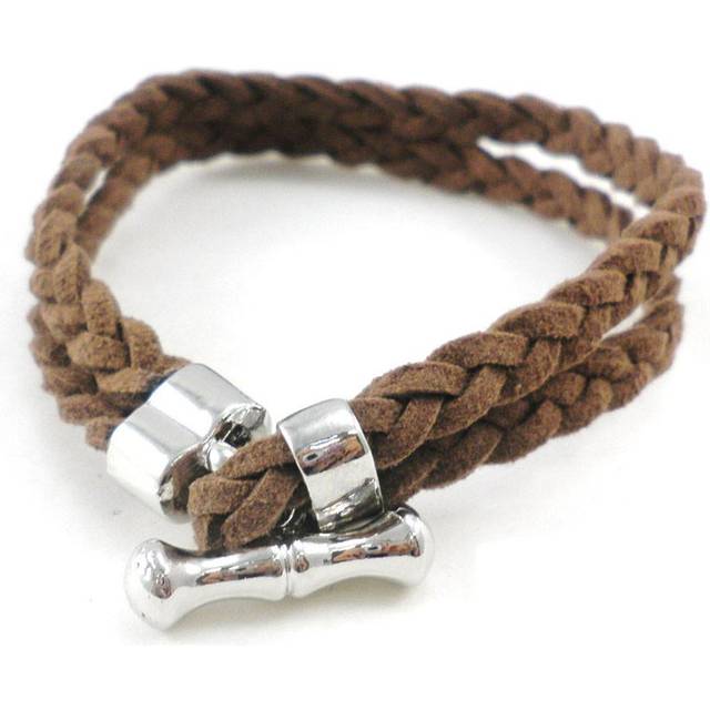 Les Trésors De Lily [I9244] - Camel 'Choreography' designer bracelet brown