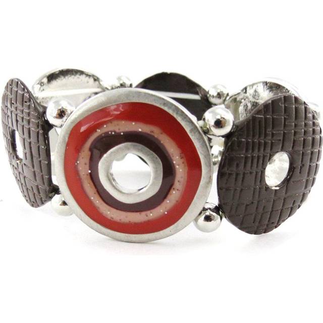 NOA [J1959] - Designer bracelet 'Amandine' brown brown