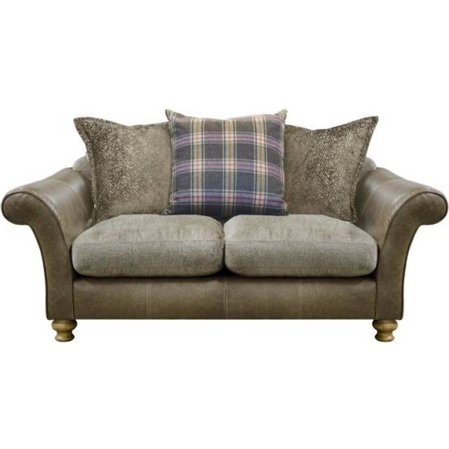 Alexander and James Blake Pillow Back 2 Seater Sofa - Byron/Satchel/Soul/Indiana - Option 3