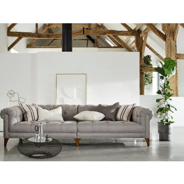 Alexander and James Luisa 4 Seater Sofa - Deep - 125cm - Fabric - Grade A