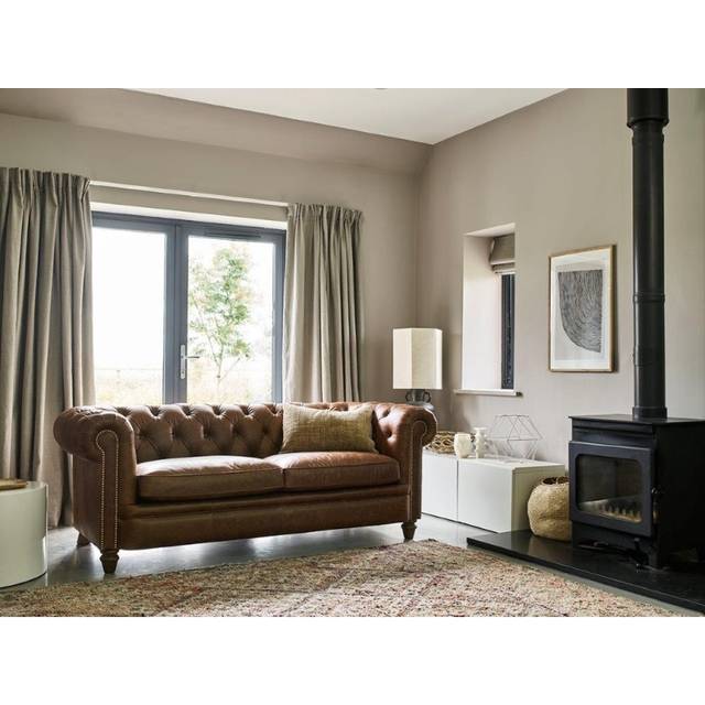 Alexander and James Abraham Junior Large 3 Seater Sofa - Leather - Byron/Indiana/Satchel/Soul/Eco