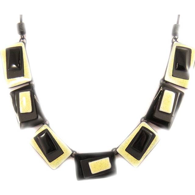 NOA [H8960] - Designer Necklace 'Nora' black beige black
