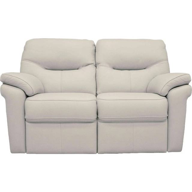 G Plan Seattle 2 Seater Recliner Sofa - Leather Grade P - Double Manual - Without Heated Seats