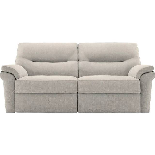 G Plan Seattle 3 Seater Recliner Sofa - Fabric Grade B - Double Electric with USB and Lumbar - Without Heated Seats