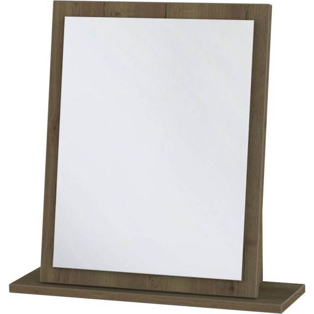 Kent Small Dressing Table Mirror - White Ash and Oak