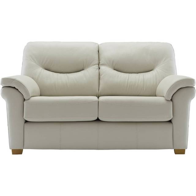 G Plan Washington 2 Seater Sofa - Leather Grade P - Standard Feet
