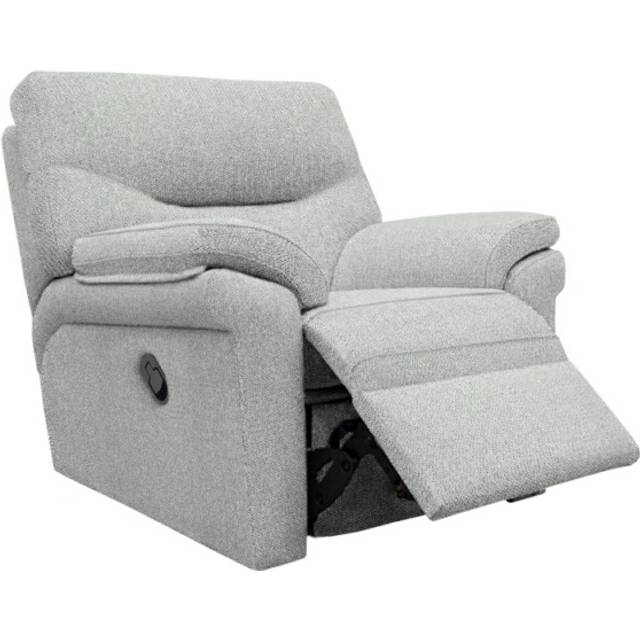 G Plan Seattle Recliner Chair - Fabric Grade A - Electric with USB and Lumbar - Without Heated Seats