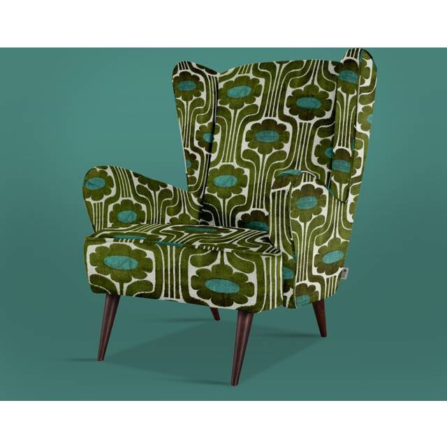 Orla Kiely Alma Armchair - House Plain Fabric