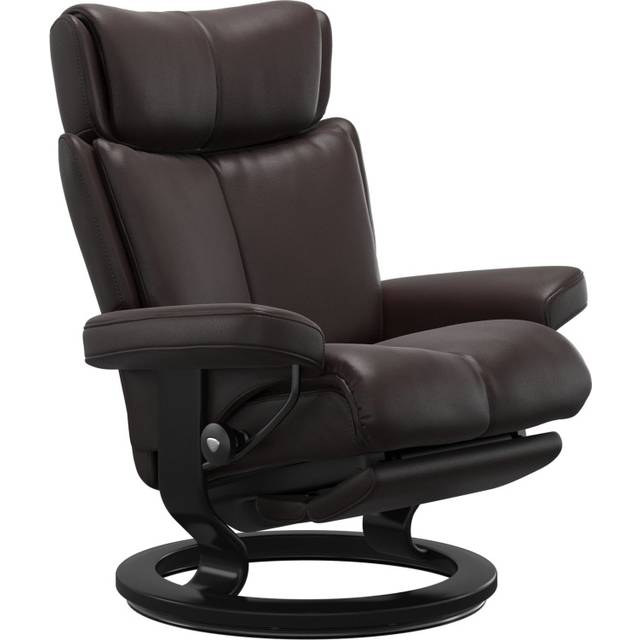 Stressless Magic Power Dual Motor Recliner Chair - Large - Paloma Leather