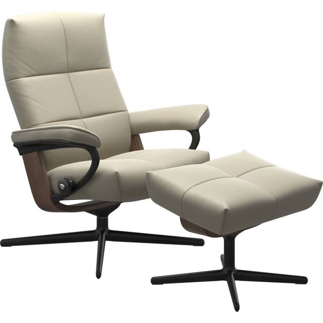 Stressless David Chair With Cross Base - Large - Batick Leather - Without Footstool